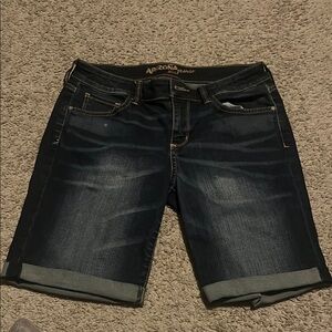 Arizona Jean Company Black Jean Shorts Casual Style